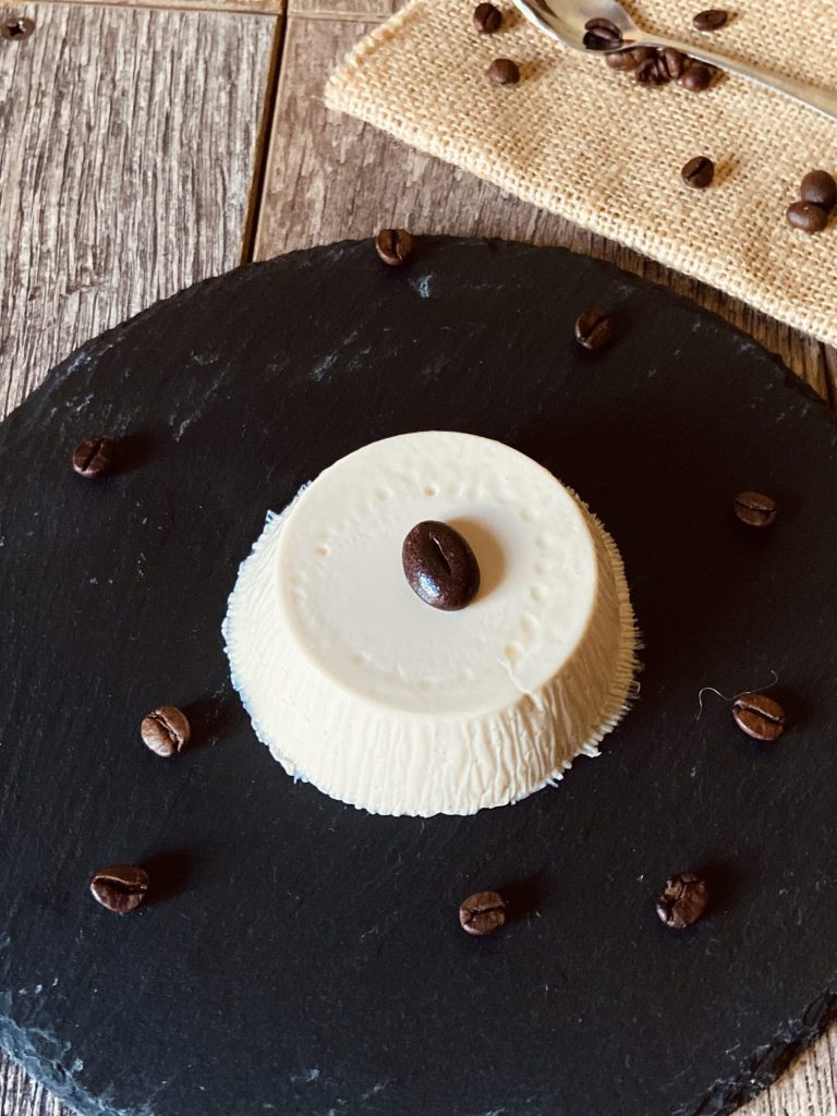 panna cotta au café