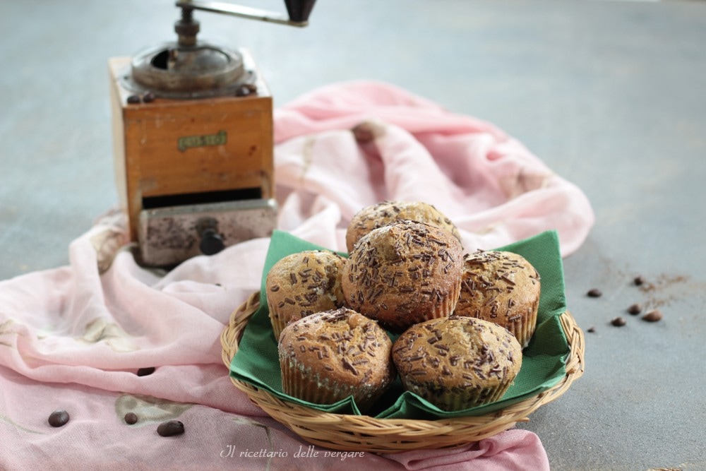 Muffins au café sans gluten