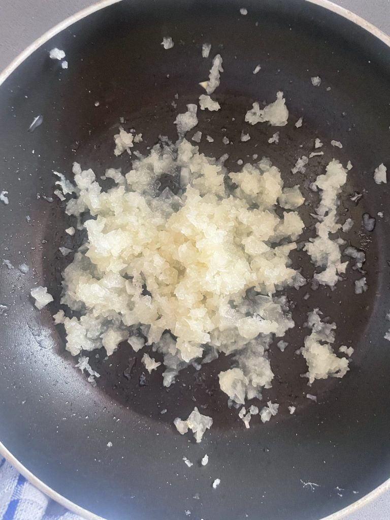 aglione prêt pour la cuisson