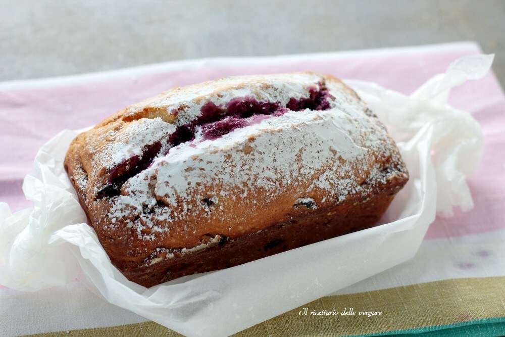 Plumcake aux fruits rouges