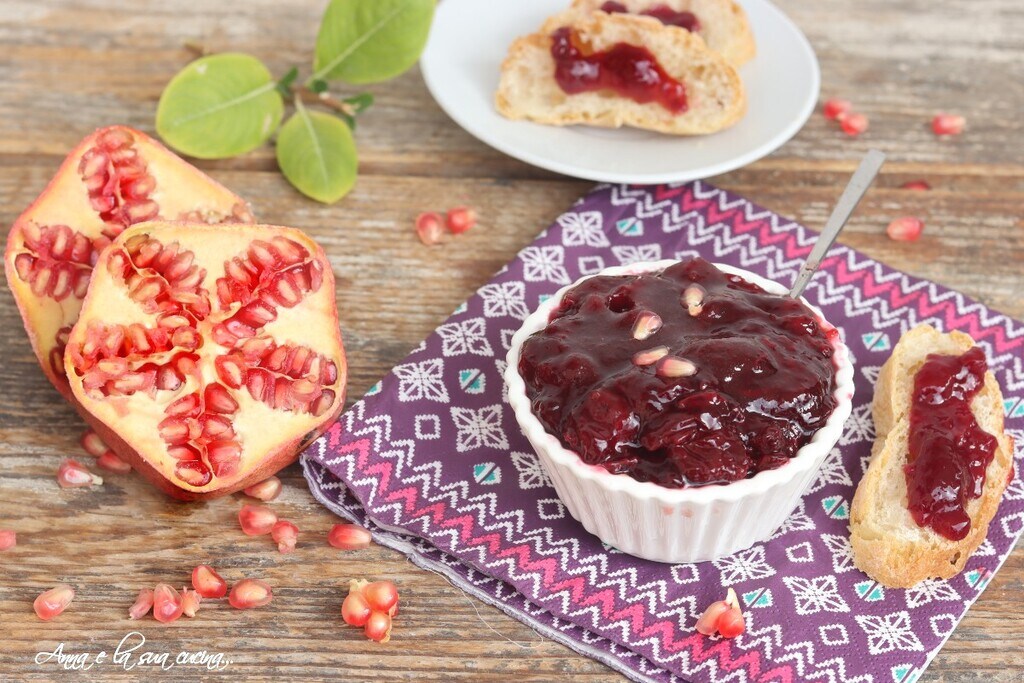 Confiture de grenade sans pectine