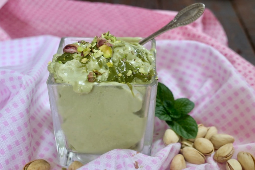 Crème paradis au pistache