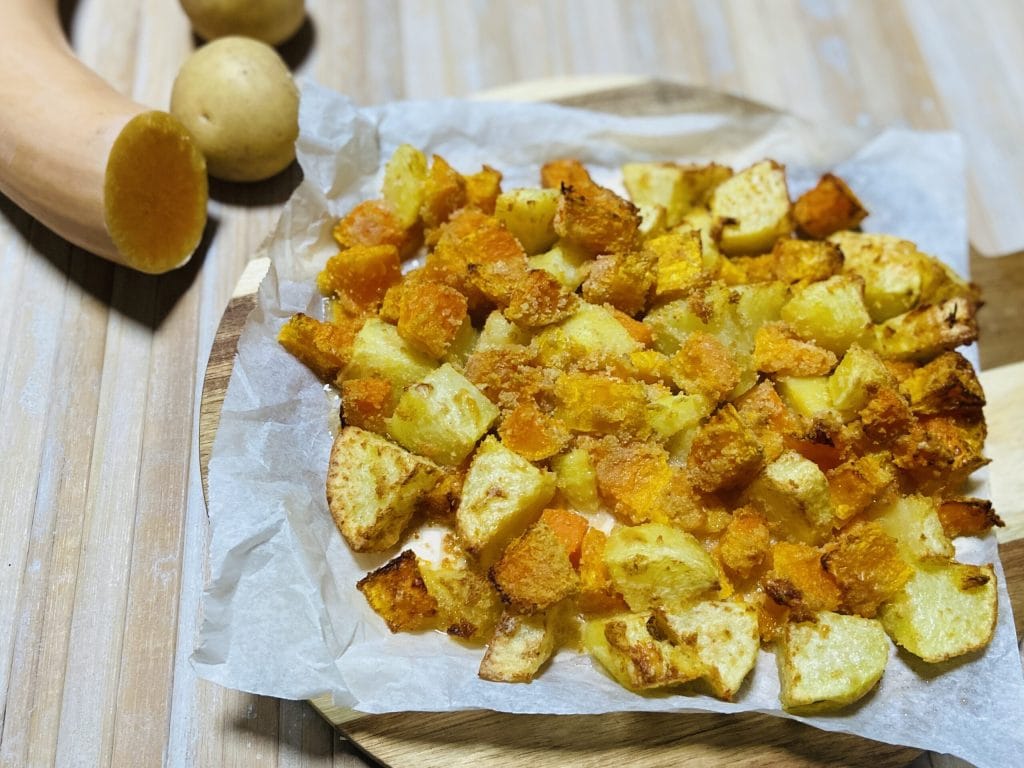 gratin de courge et pommes de terre