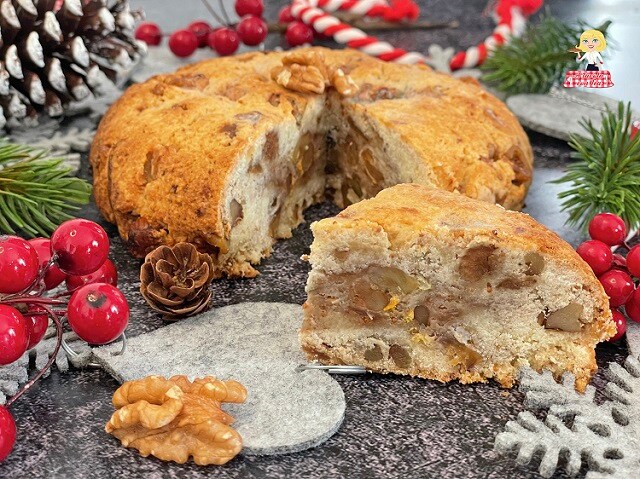 PANDOLCE Génois avec Figues et Noix