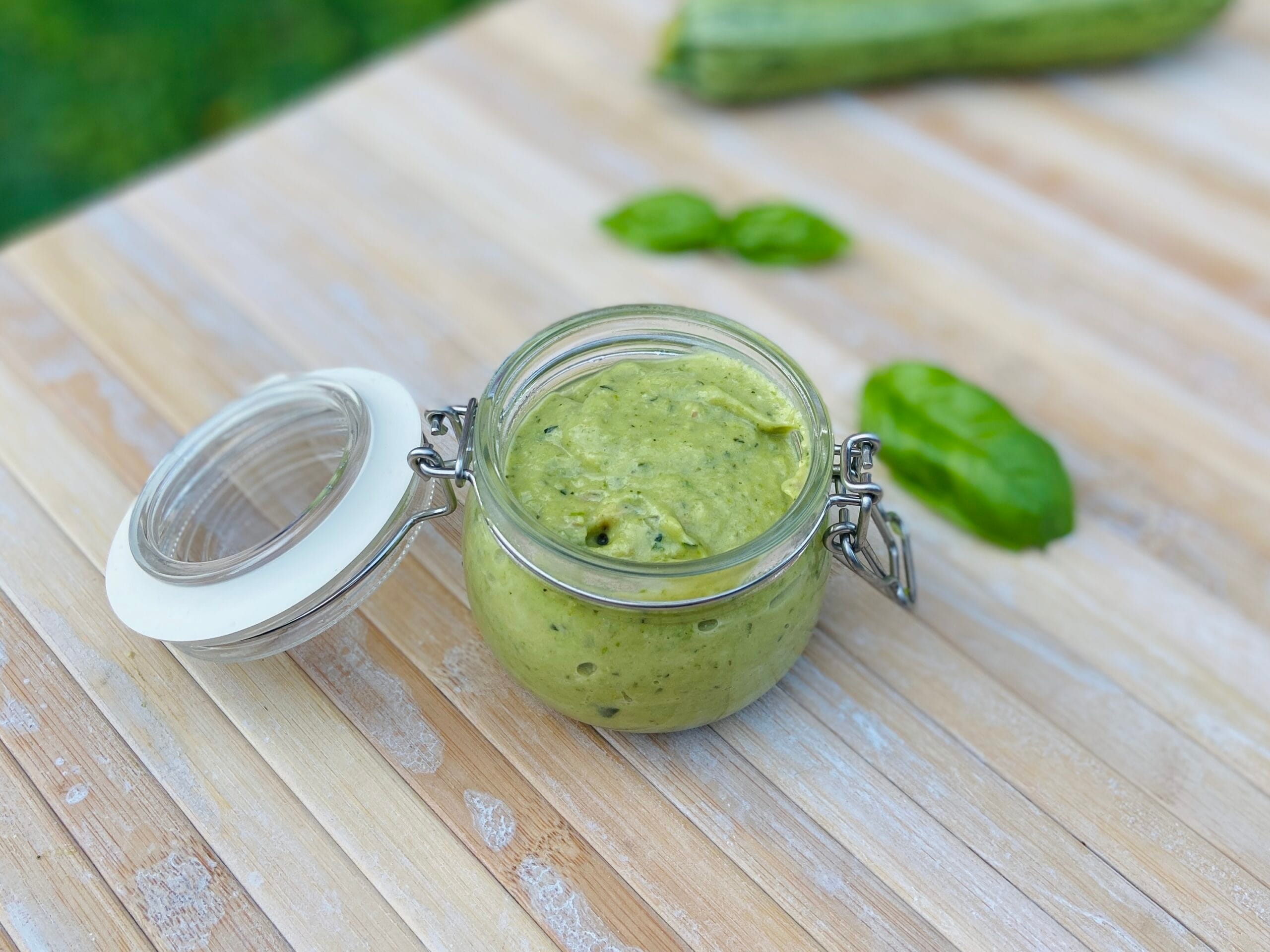 Pesto de courgettes