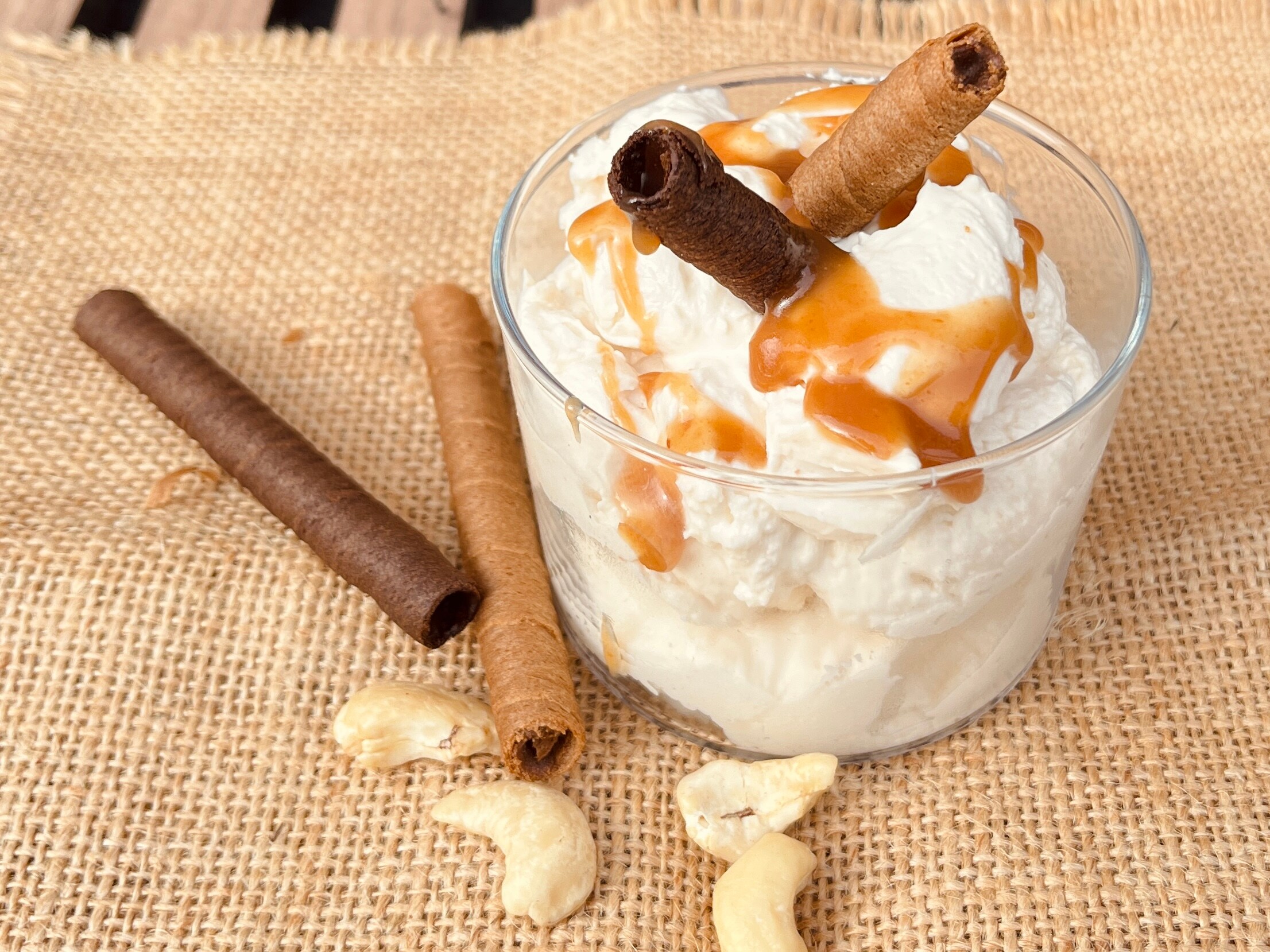 Mousse au caramel salé