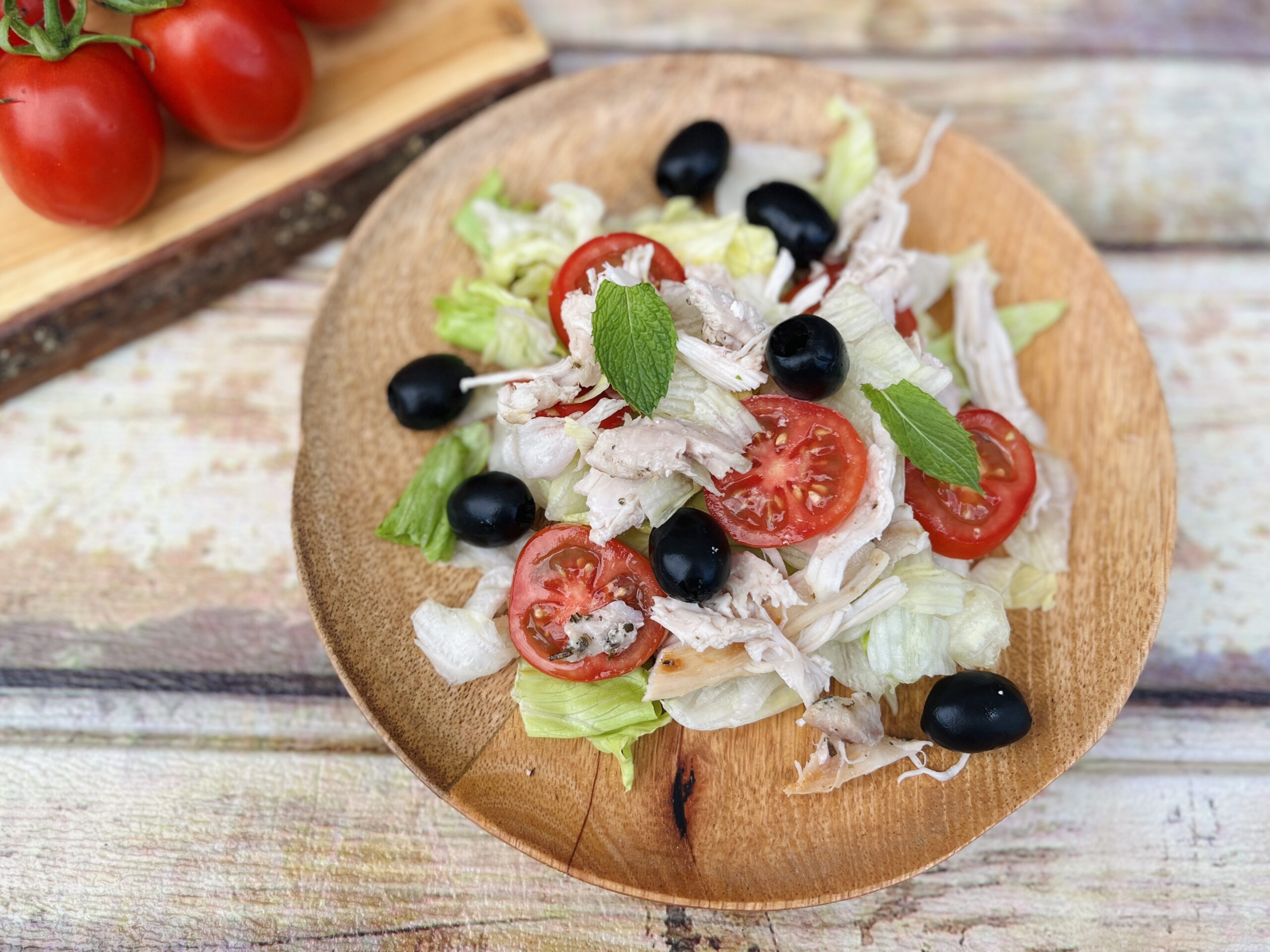 Salade de poulet grillé