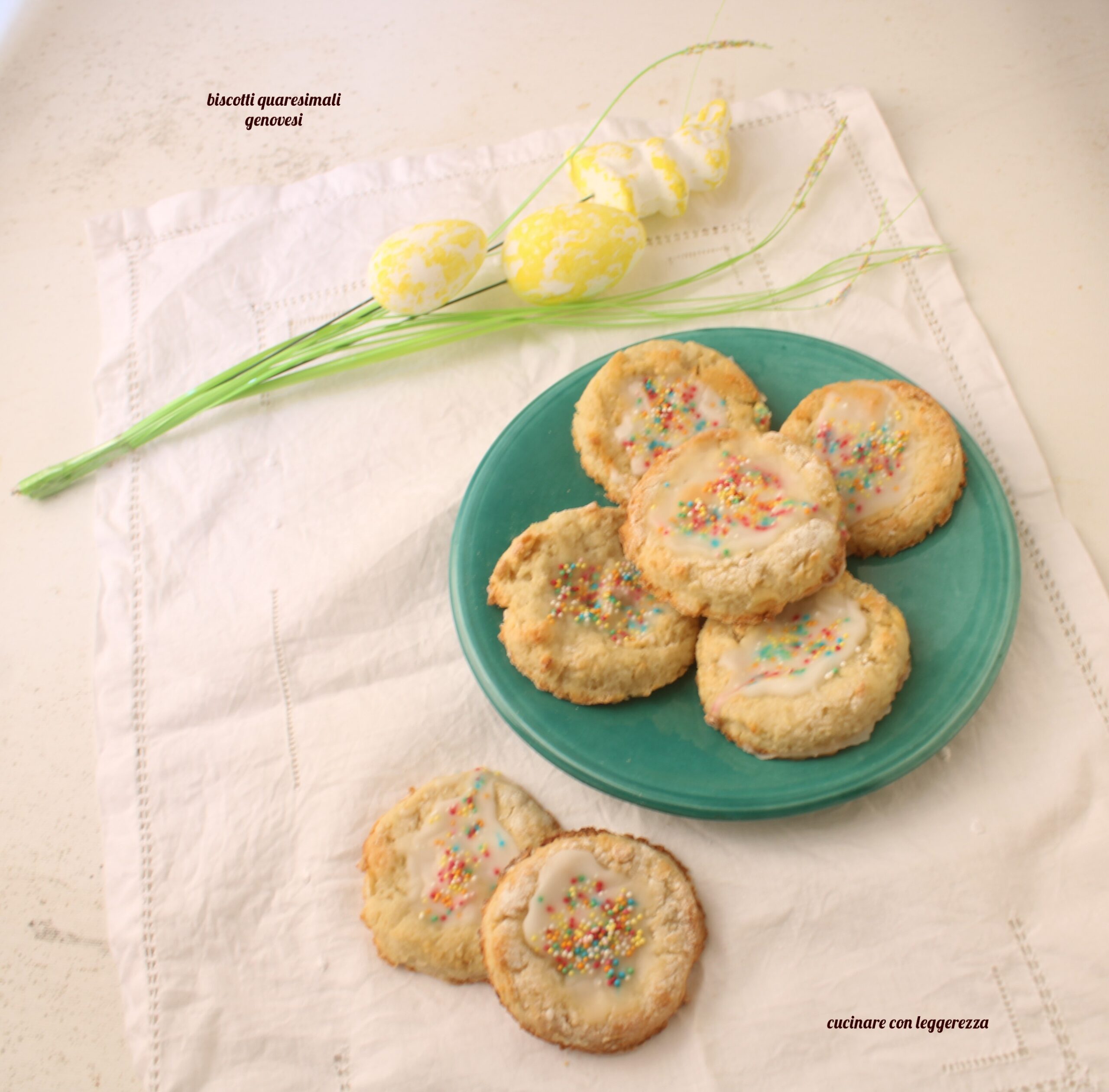 Biscuits de carême génois