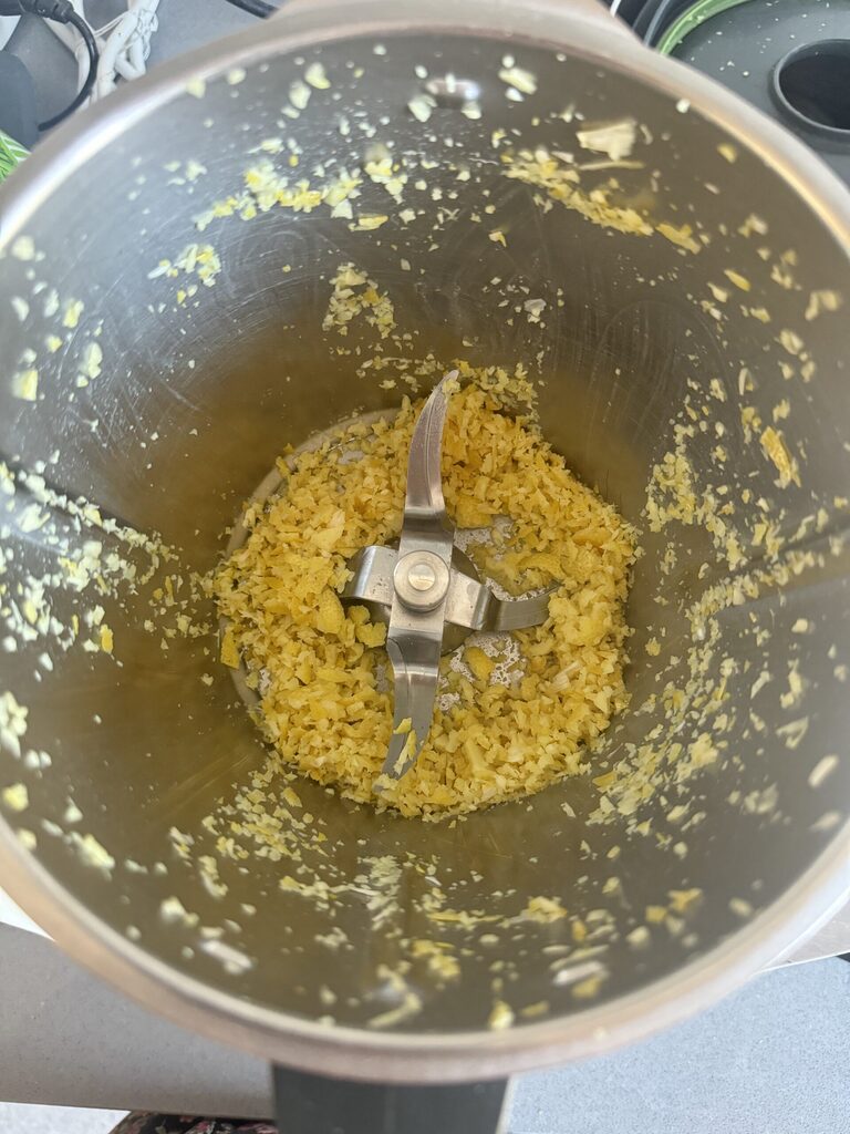 ail et citrons hachés