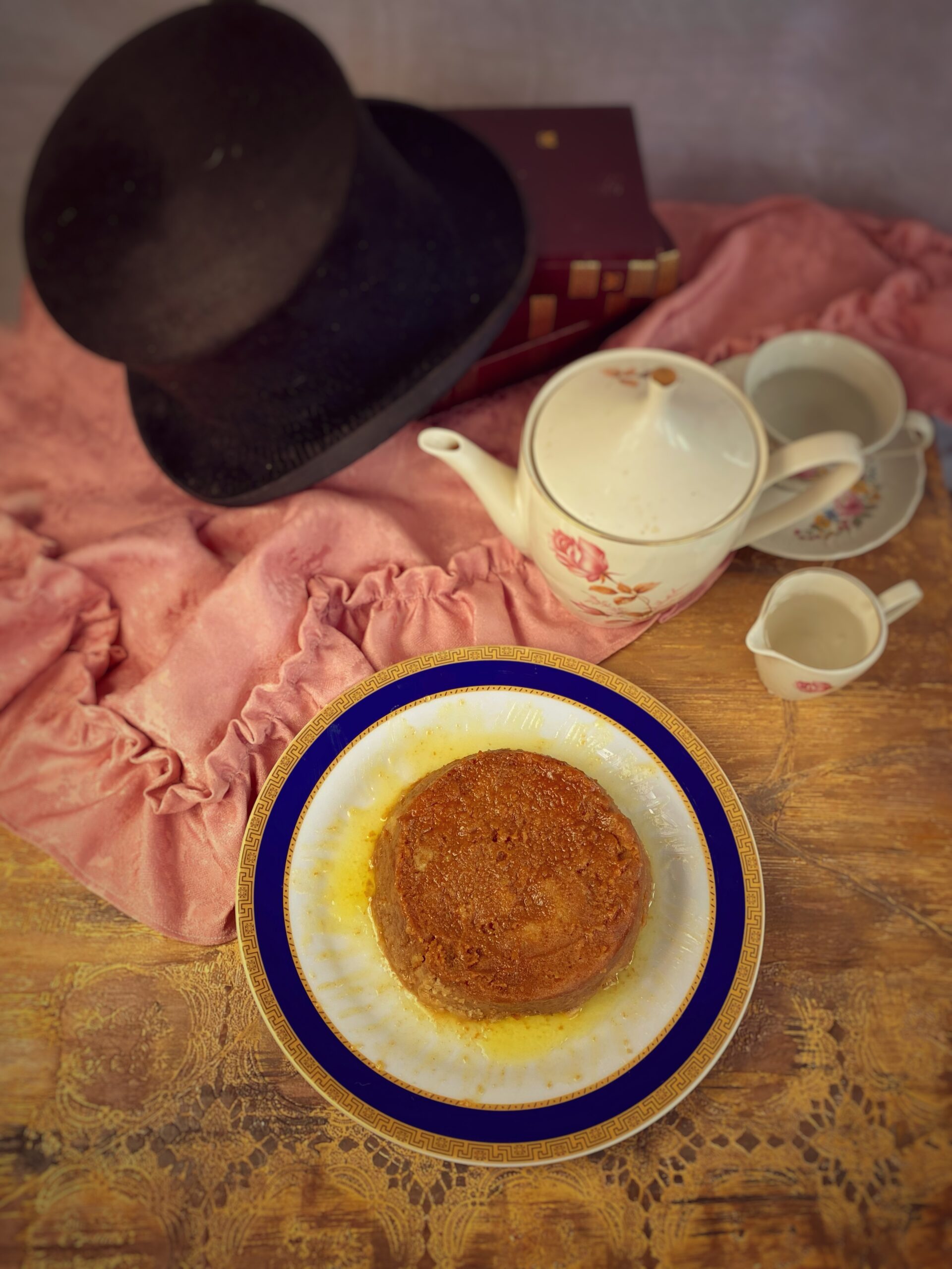 Pudding de génoise à la mélasse (Grande-Bretagne)