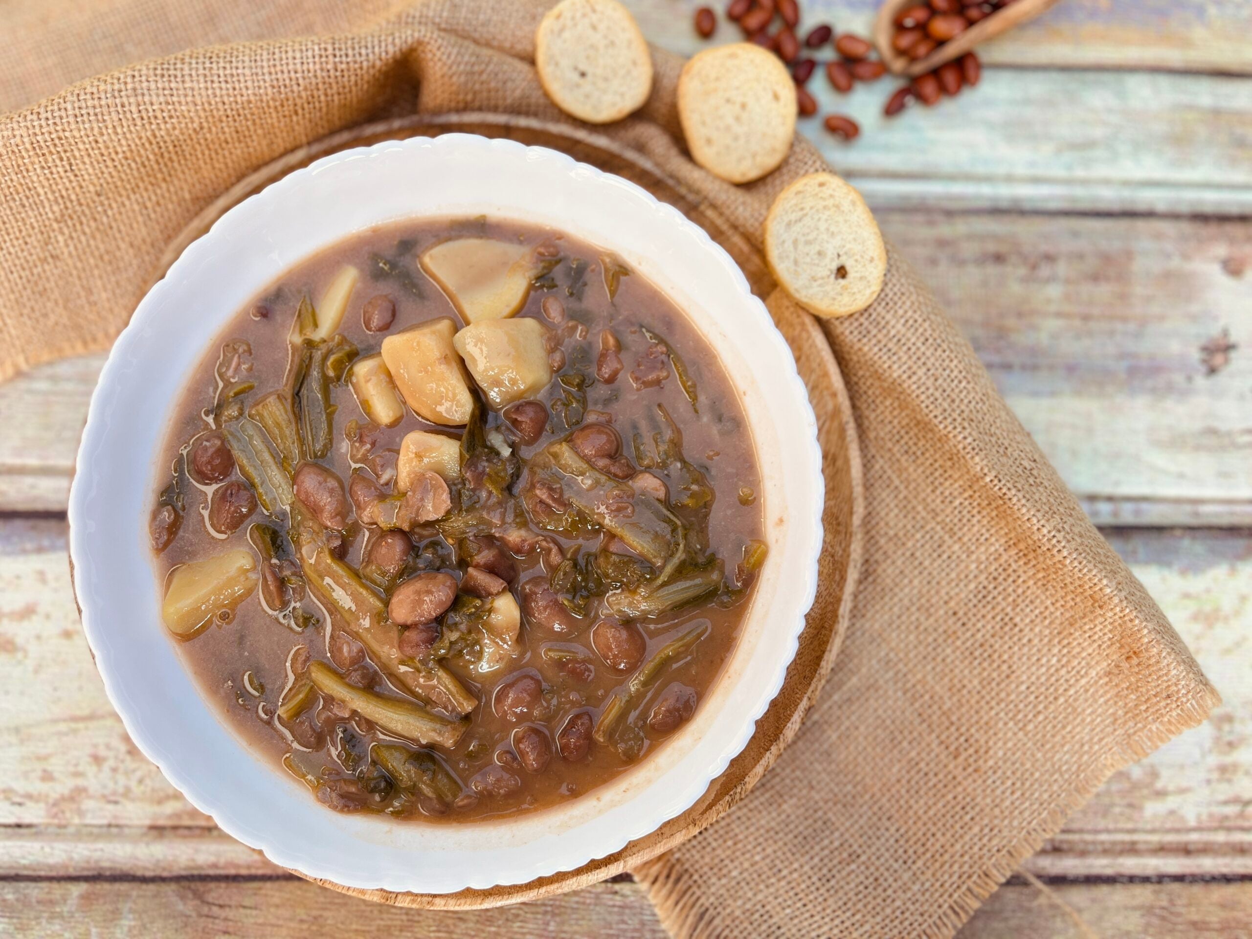 Soupe de haricots rouges d’hiver