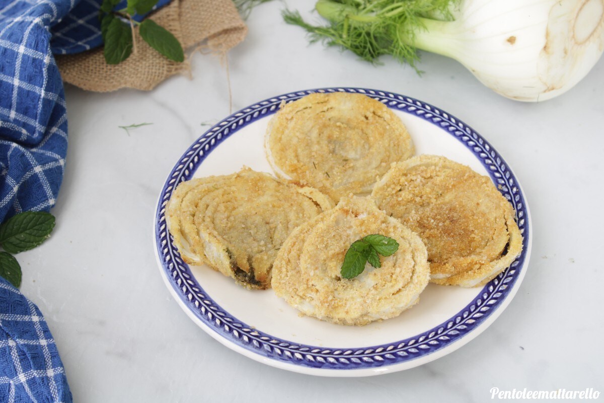 Fenouils gratinés au four