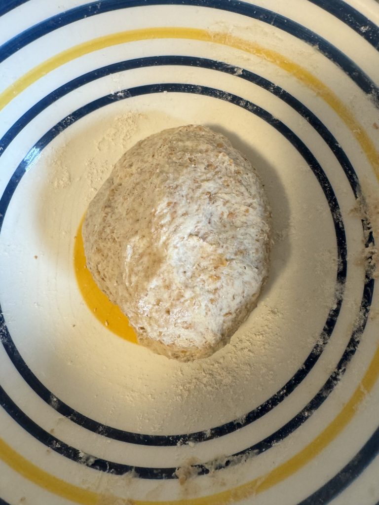 pâte des malfatti complets sans œufs prête