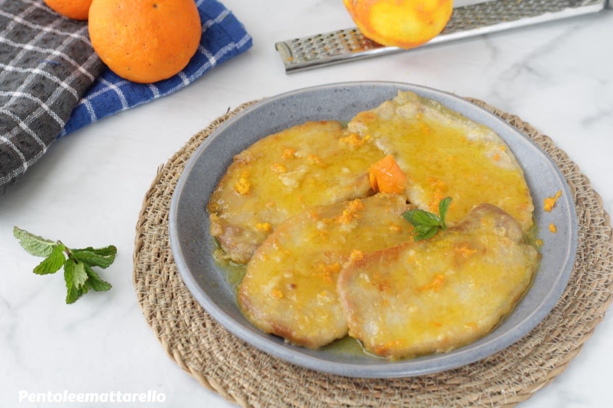 Rôti de porc à l’orange