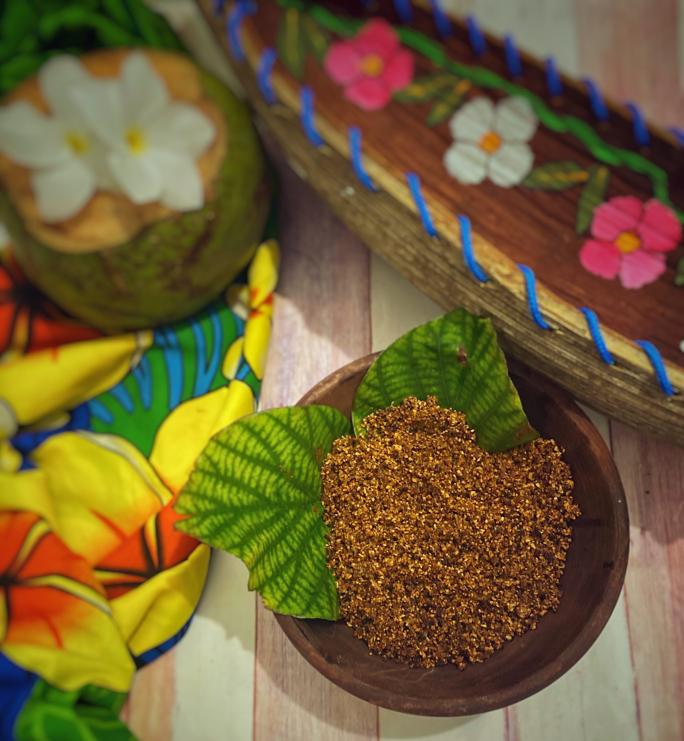 Farofa de amendoim et coco (Brésil)