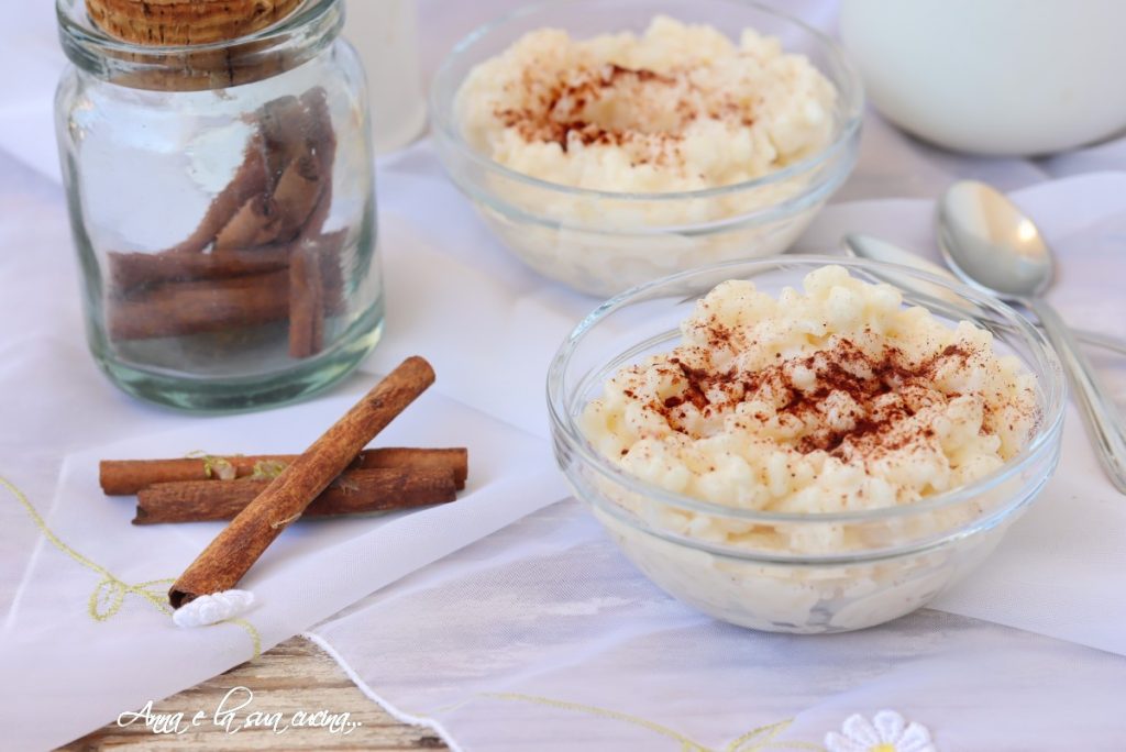 Riz au lait à la vanille léger
