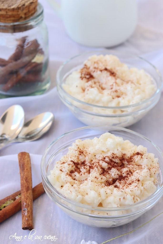 Riz au lait à la vanille léger