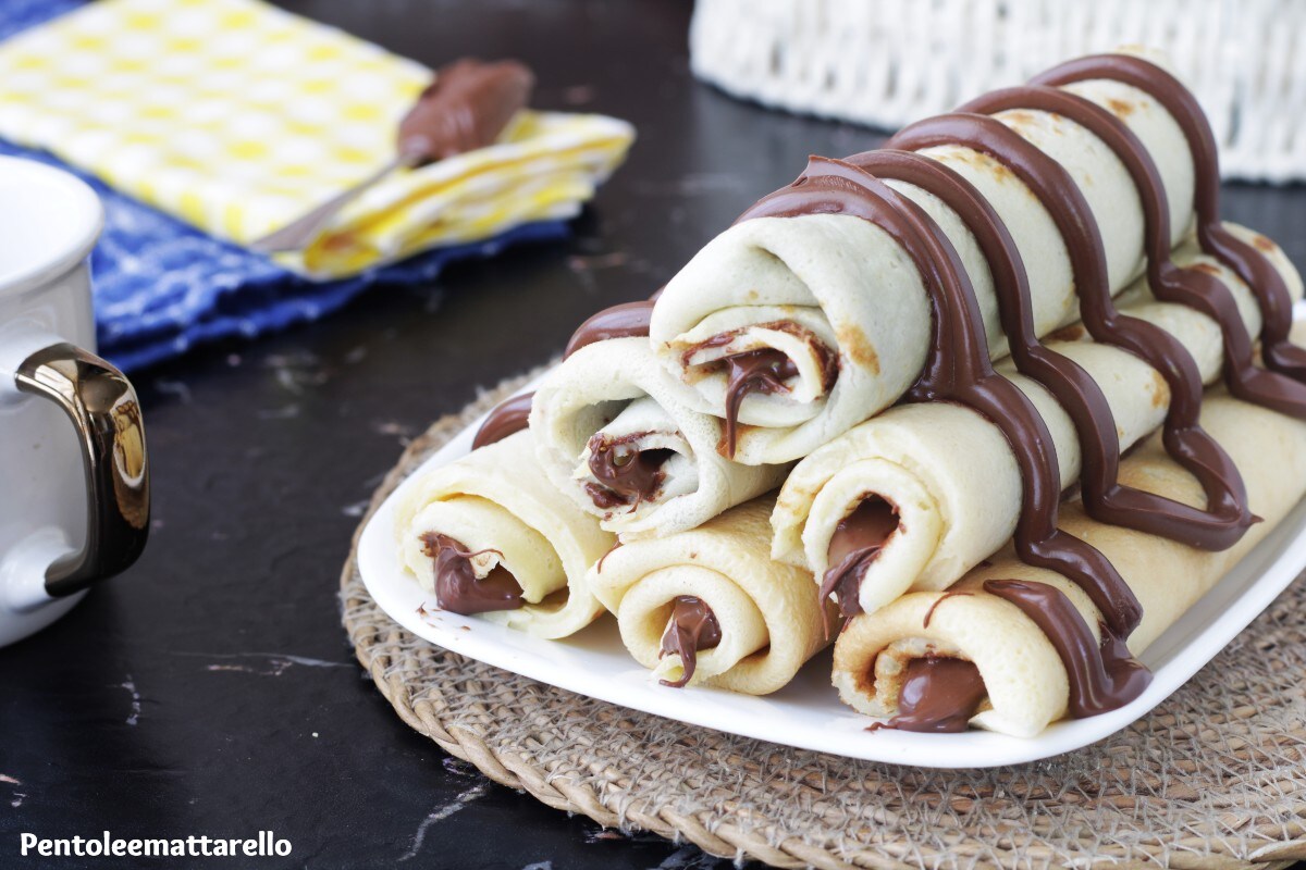 Crêpes à la Nutella