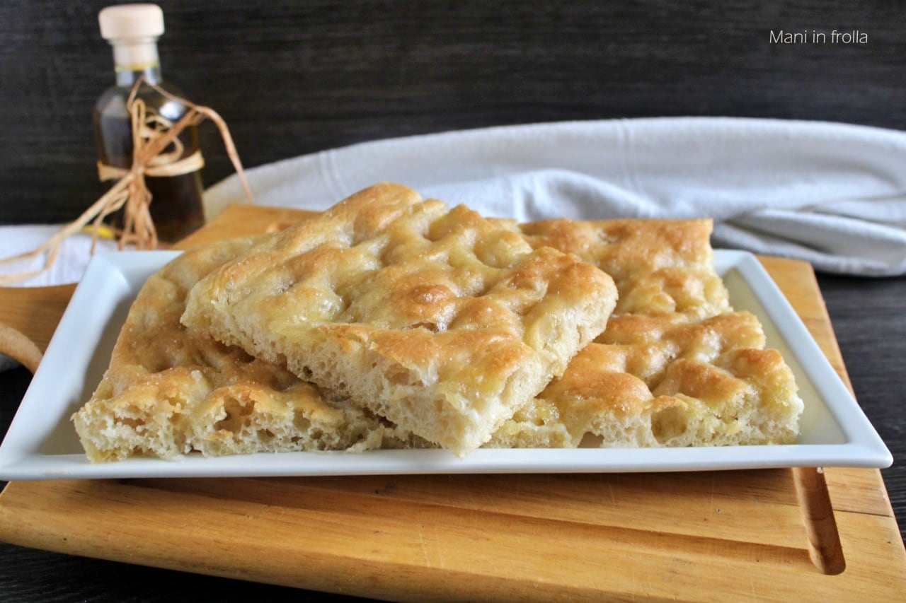 Focaccia moelleuse et délicieuse