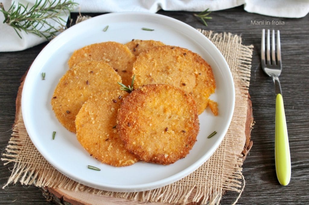 Tranches de Courge panées