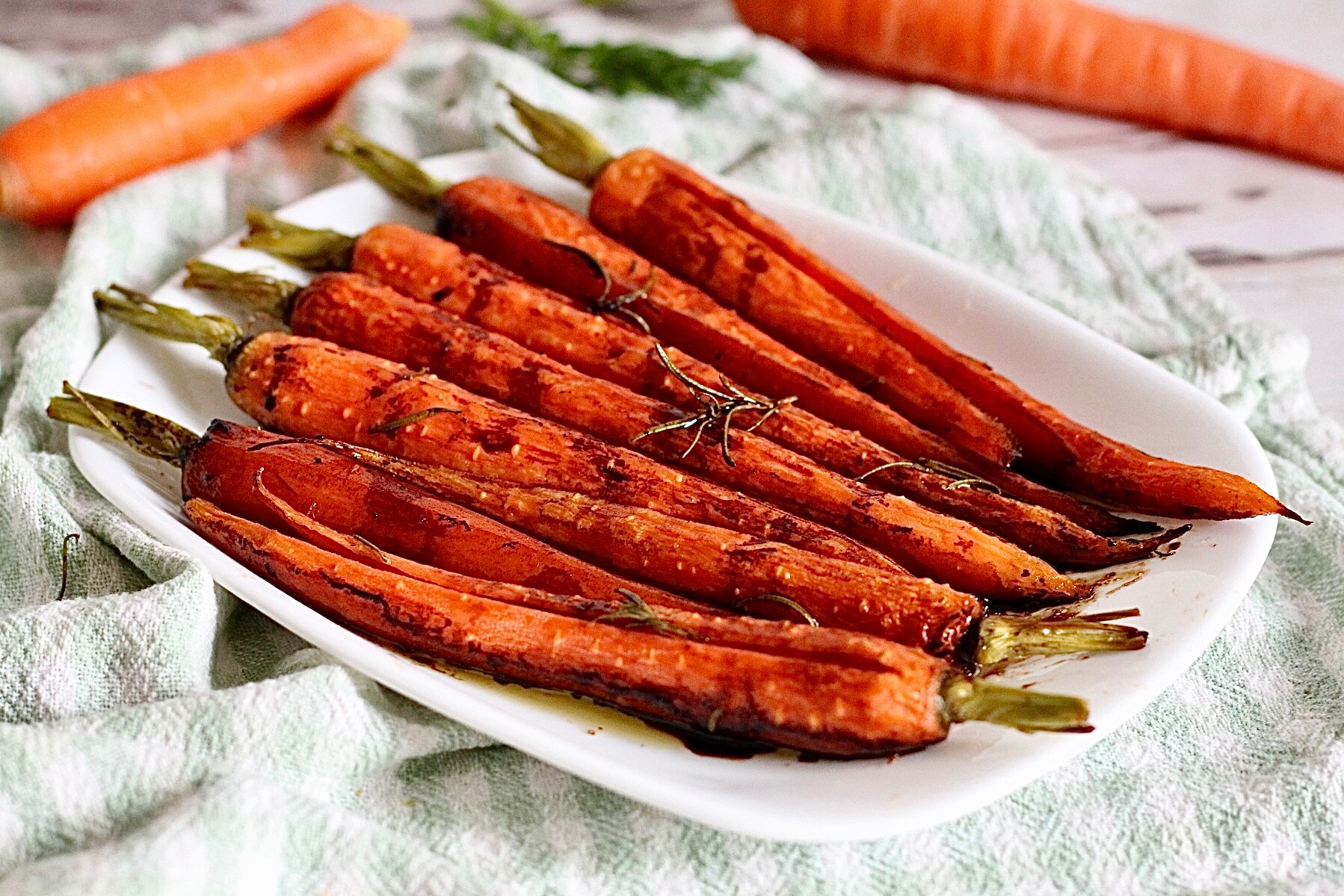 Carottes aigres-douces, un accompagnement facile et savoureux