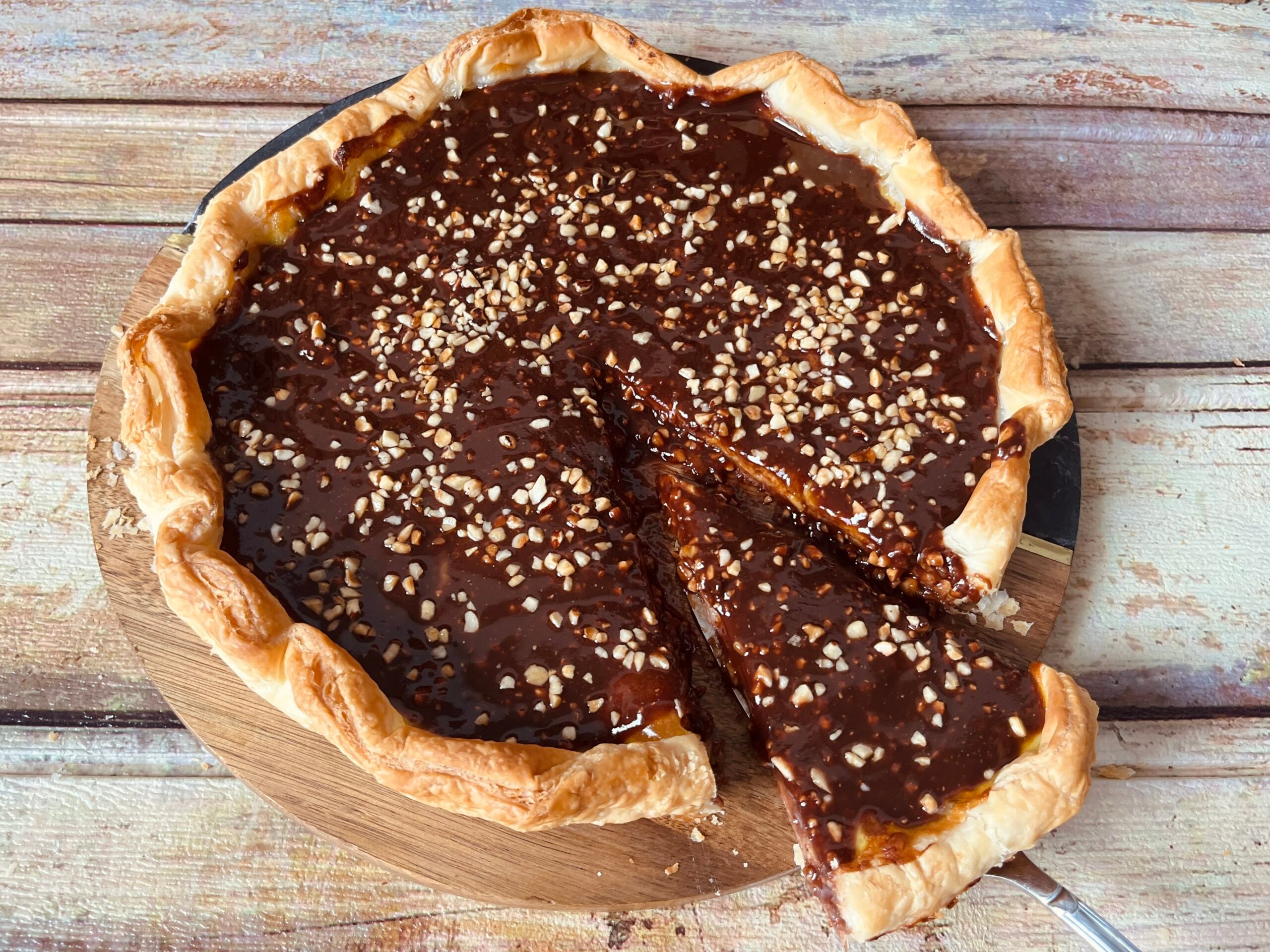 Gâteau aux bananes et chocolat