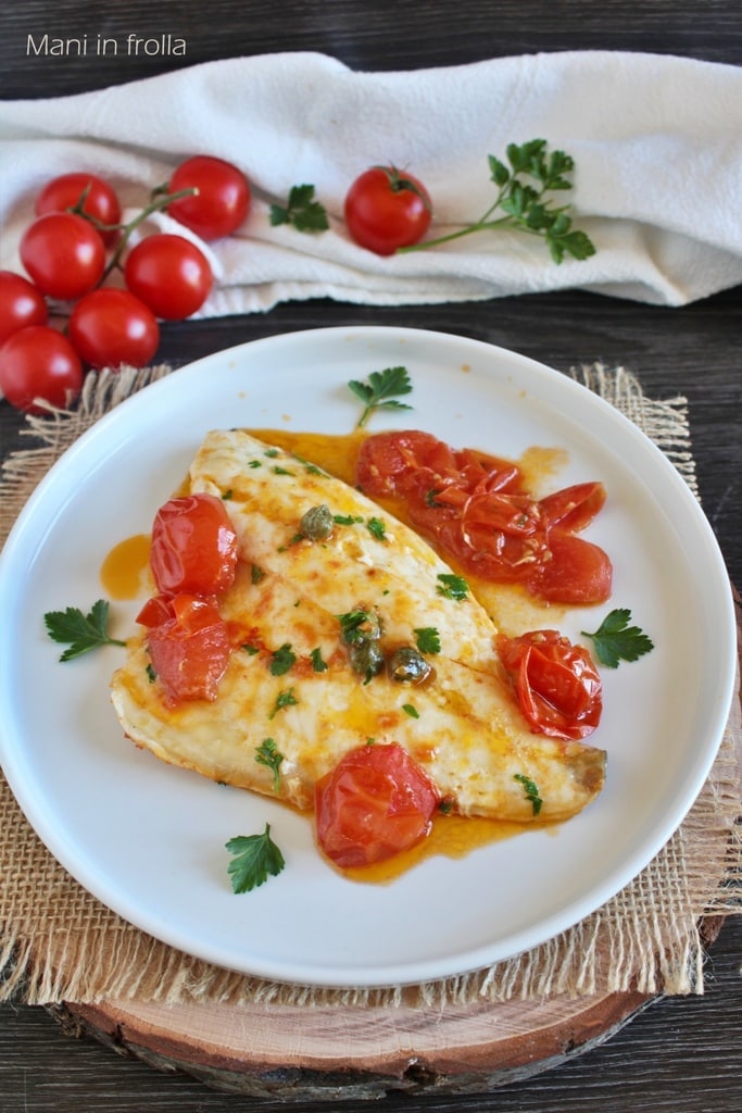 Filets de Daurade avec Tomates Cerises