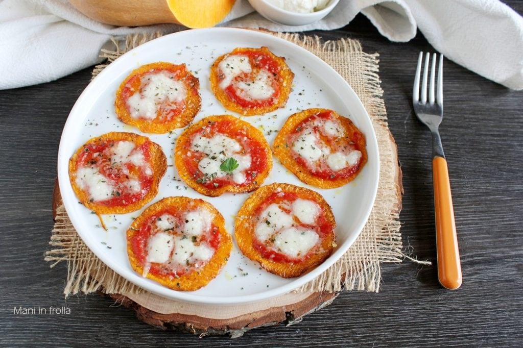 Mini-pizzas de potiron