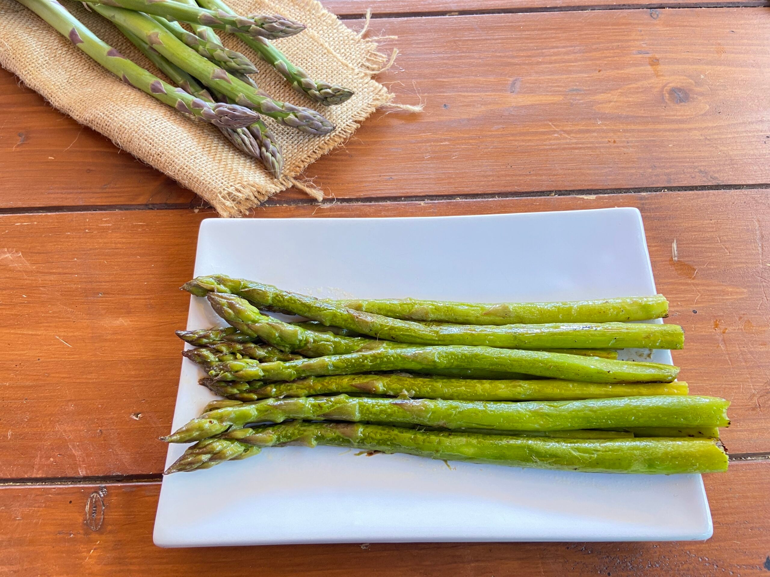 Asperges à la poêle