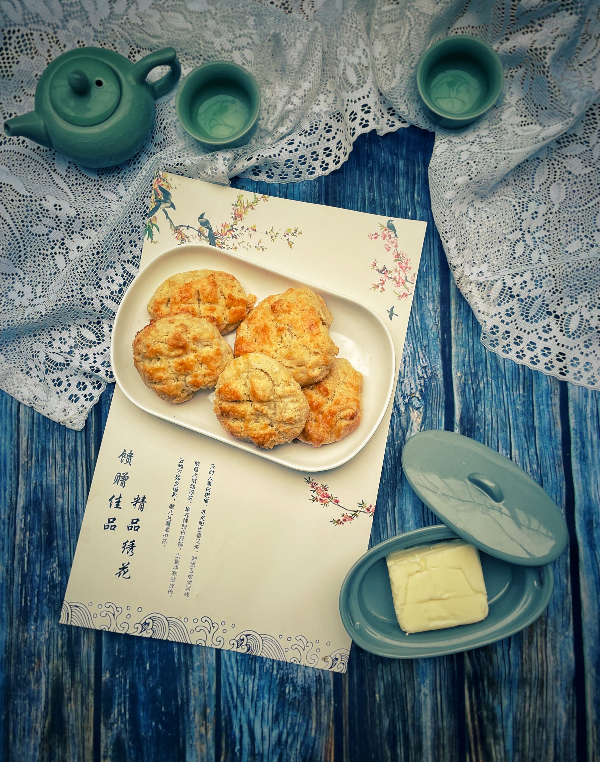 Bo luó bāo, le pineapple bun de Hong Kong