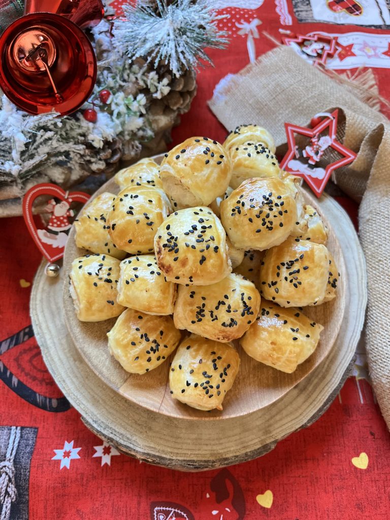 petits feuilletés rustiques au thon