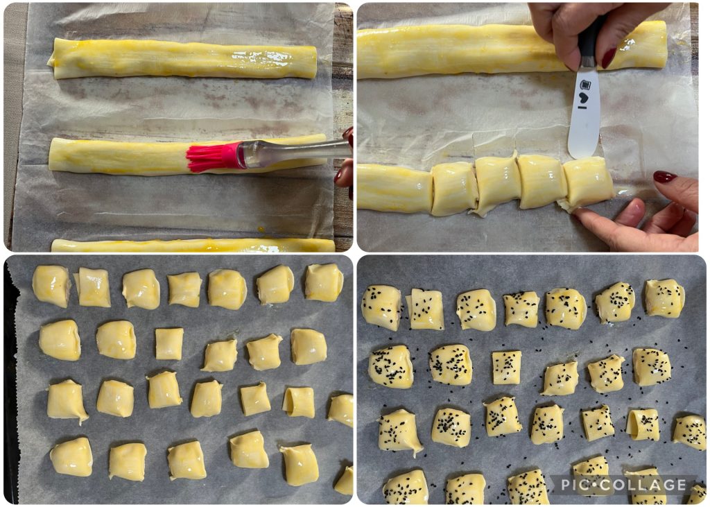 petits feuilletés rustiques au thon