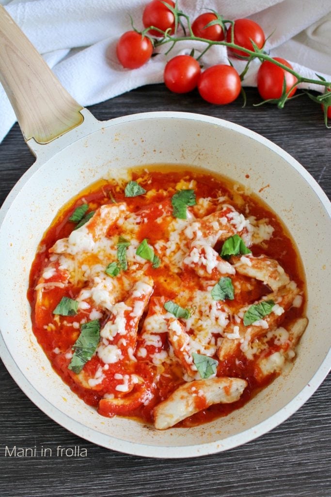 Émincés de Poulet à la Pizzaiola