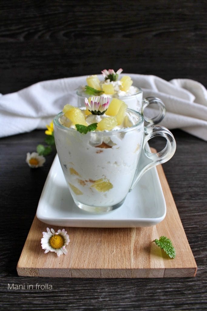 Coupes au Mascarpone et Ananas