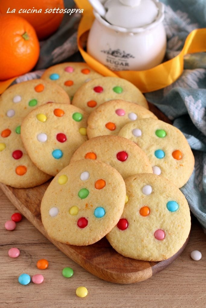 biscuits avec des Smarties