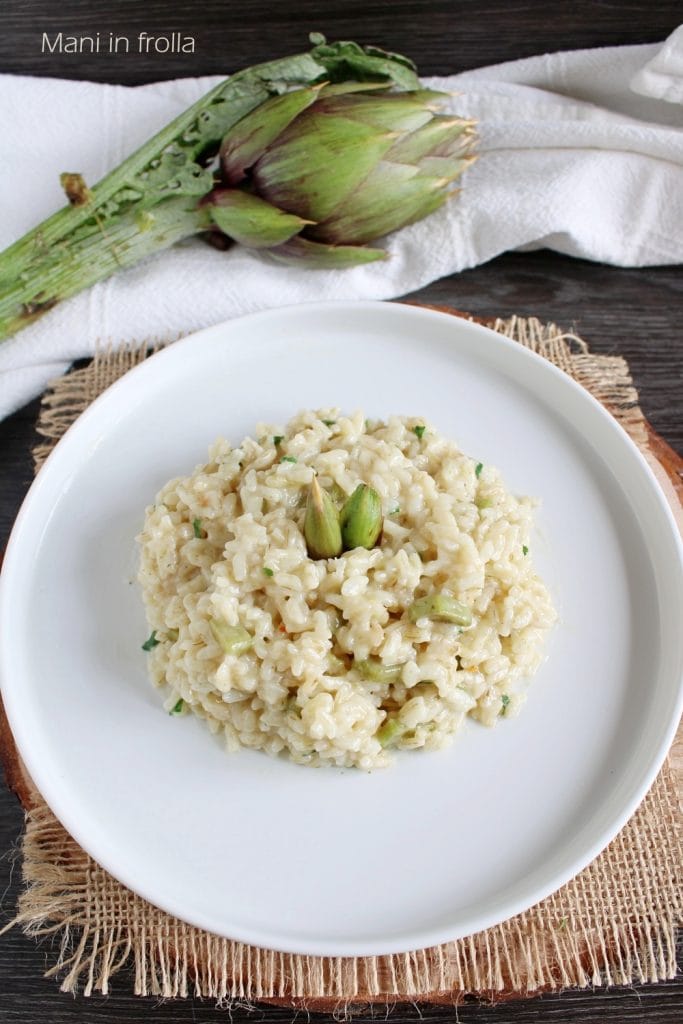 Risotto aux tiges d'Artichaut