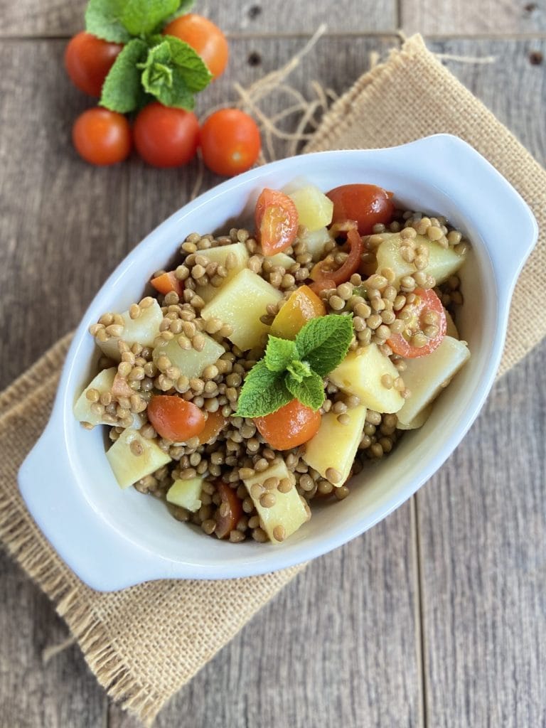 Salade de lentilles