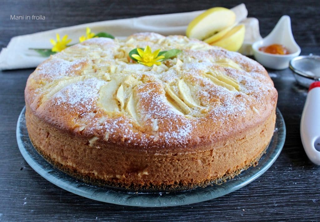 Gâteau aux Pommes avec confiture