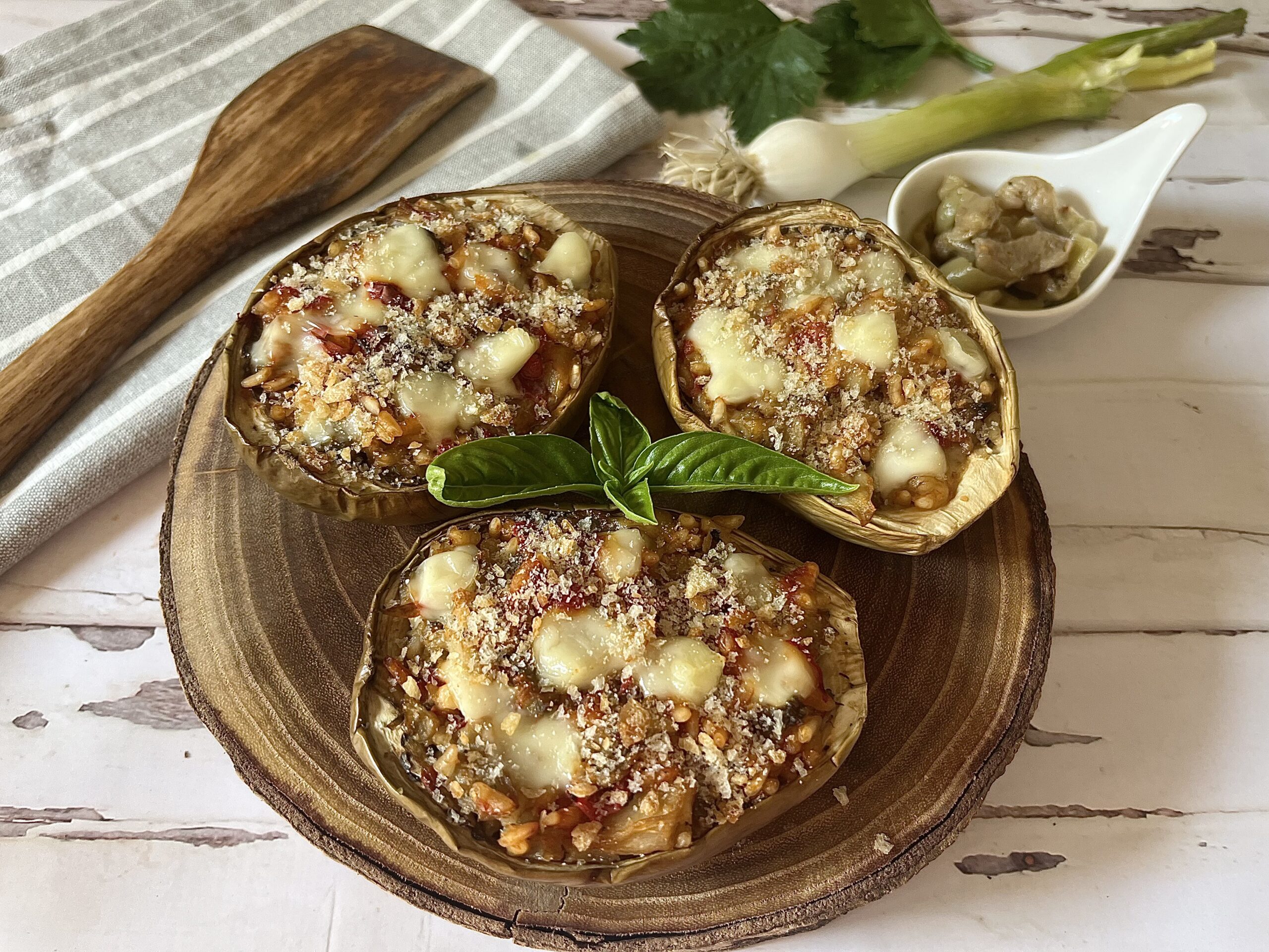 Aubergines farcies