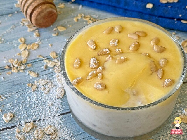 YAOURT FLOCONS D’AVOINE (PORRIDGE OVERNIGHT OATS) SAVEUR TARTE DE GRAND-MÈRE