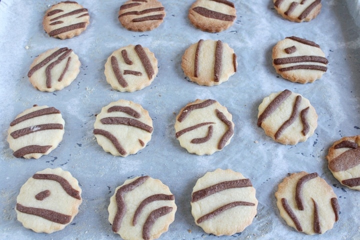 Biscuits tigrés