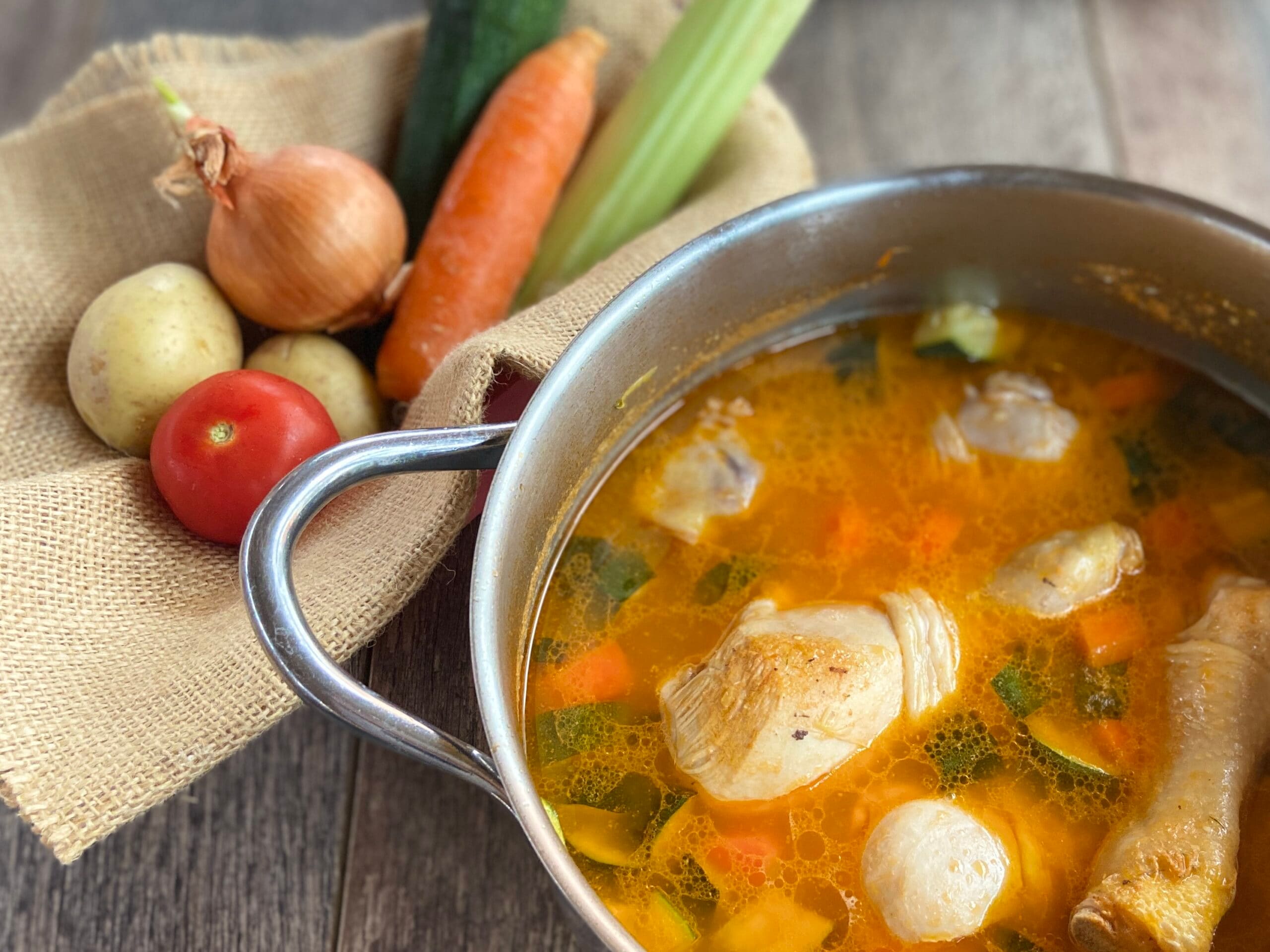 Bouillon de poulet