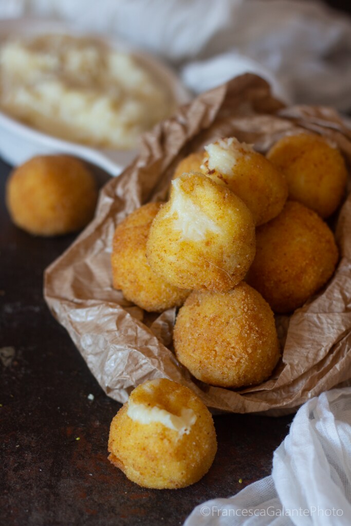 Bouchées de cabillaud à la crème frites