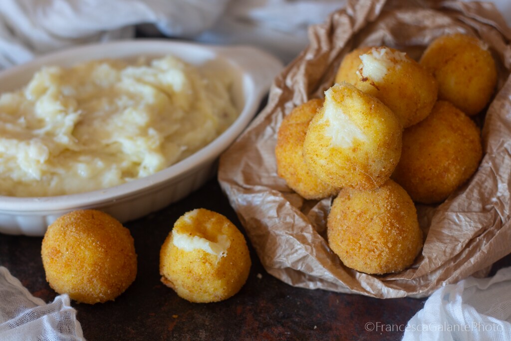 Bouchées de cabillaud à la crème frites