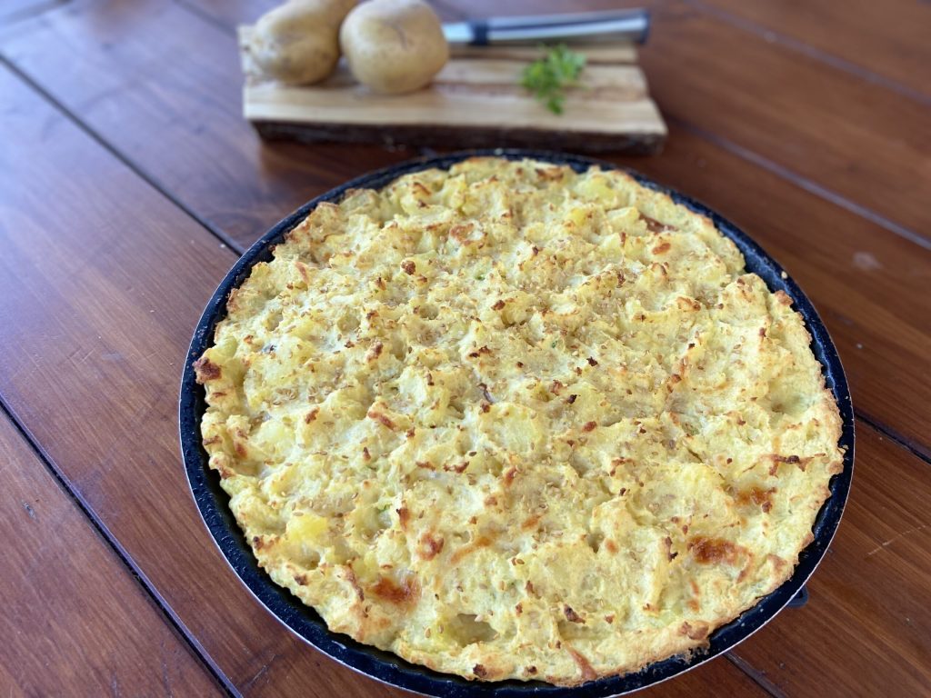 crumble de pommes de terre