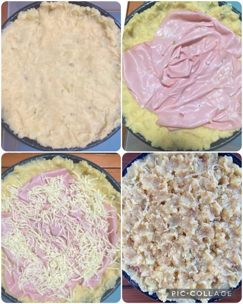 crumble de pommes de terre