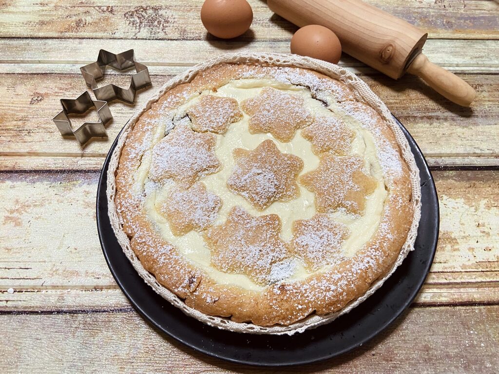 Tarte avec ricotta et Nutella