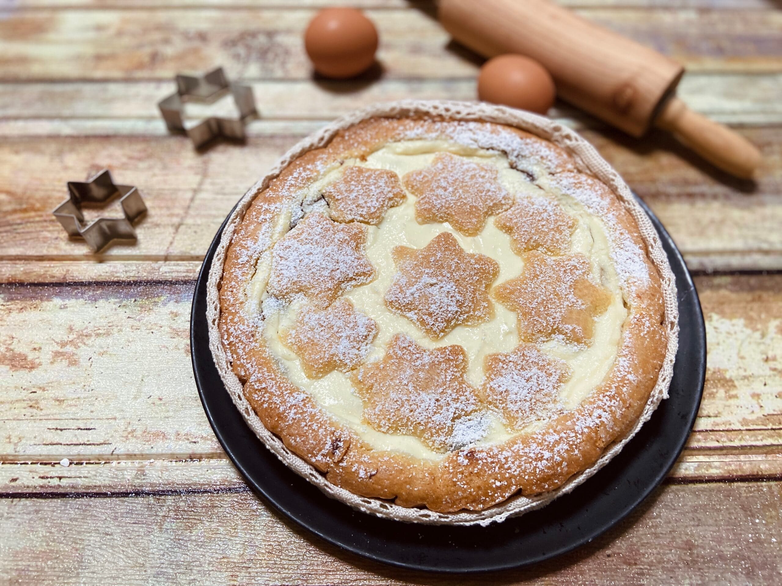 Tarte avec ricotta et Nutella