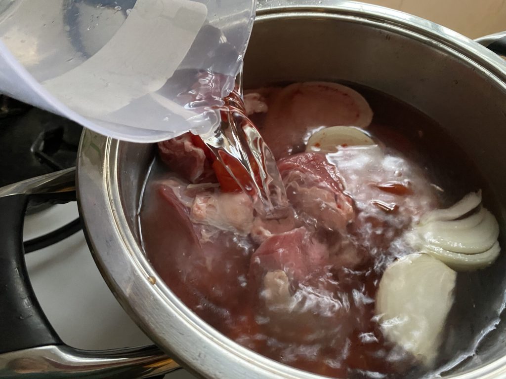 bouillon de viande