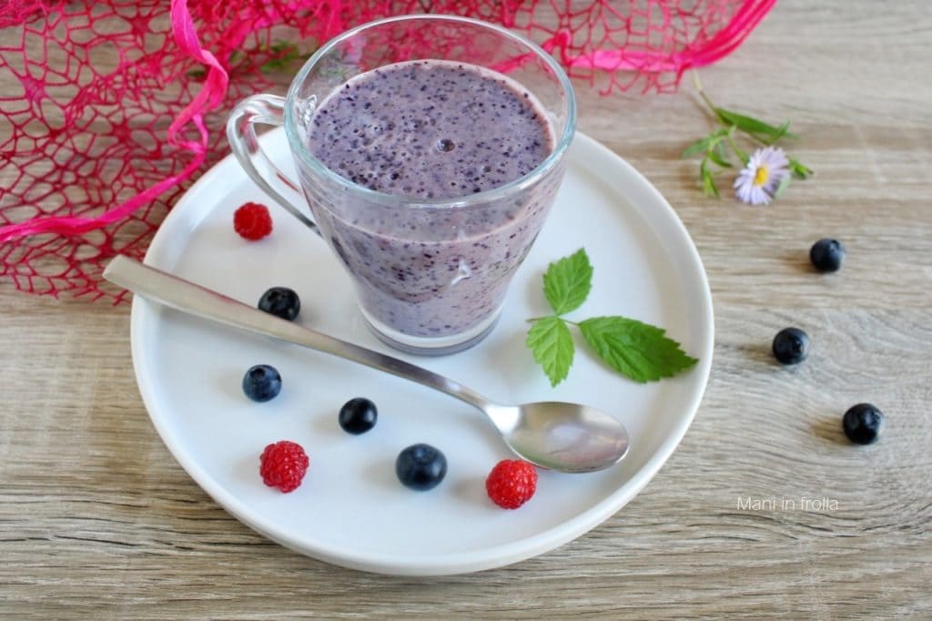 Smoothie aux Myrtilles